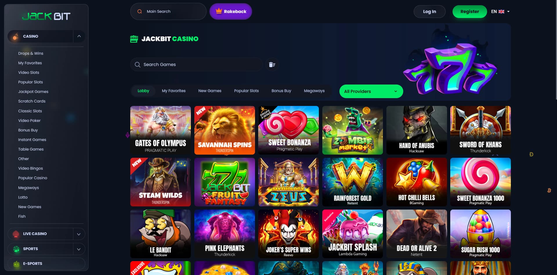 Jackbit anonymous gambling crypto casino